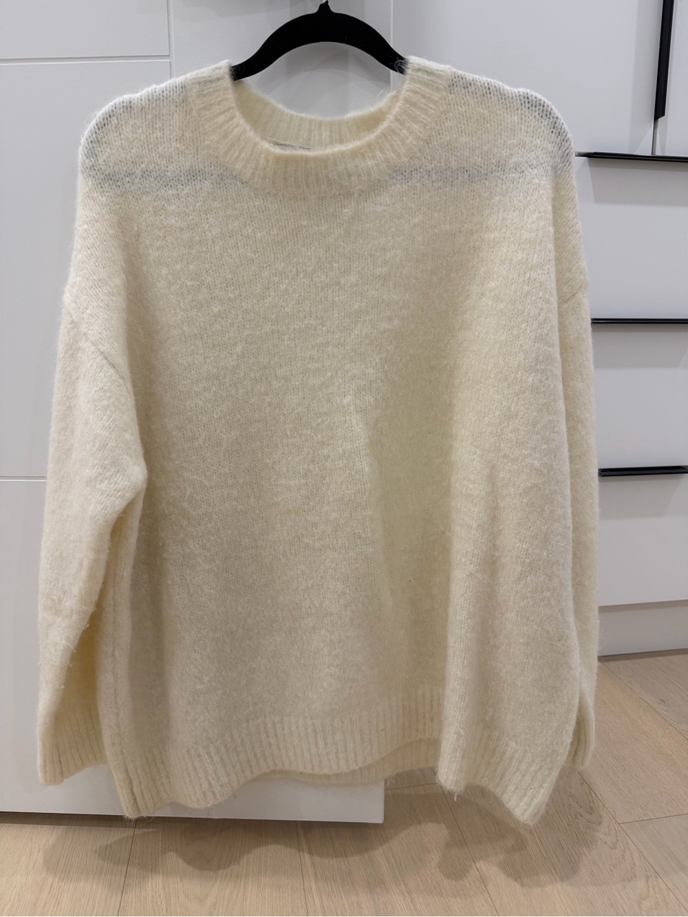Zara Cream Oversized Women’s Sweater